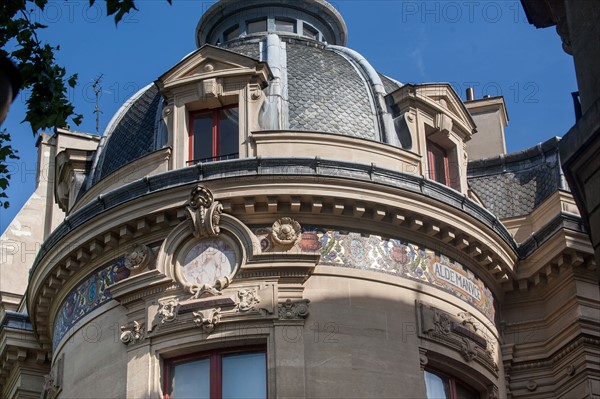 France, Région Ile de France, Paris 6e arrondissement, 117 boulevard Saint Germain, Cercle de la librairie Saint Germain, architecte Charles Garnier,