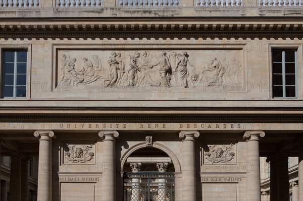 France, Région Ile de France, Paris 6e arrondissement, Rue de l'Ecole de Médecine, Faculté de Pharmacie,