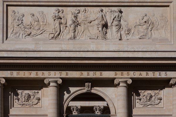 France, Région Ile de France, Paris 6e arrondissement, Rue de l'Ecole de Médecine, Faculté de Pharmacie,