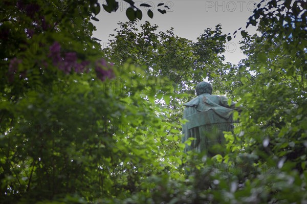 France, Région Ile de France, Paris 6e arrondissement, Jardin du Luxembourg, statue de Le Play,