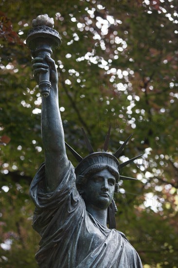 France, Région Ile de France, Paris 6e arrondissement, Jardin du Luxembourg, Statue de la Liberté de Bartholdi