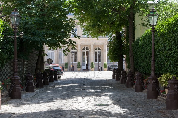 France, Région Ile de France, Paris 7e arrondissement, 57 rue Saint Dominique, Ambassade de Pologne, Hôtel de Monaco, architecte d'origine Alexandre Brongniart,