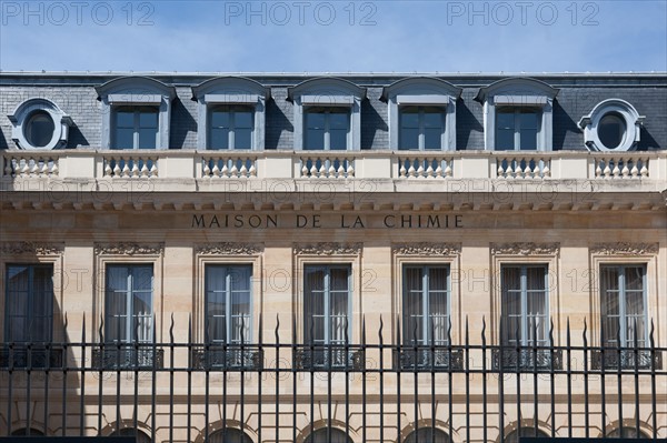 France, Région Ile de France, Paris 7e arrondissement, 28 rue Saint Dominique, Maison de la Chimie,