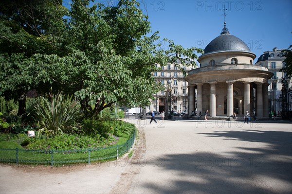 France, Région Ile de France, Paris 8e arrondissement, Parc Monceau, pavillons d'octroi de Ledoux,