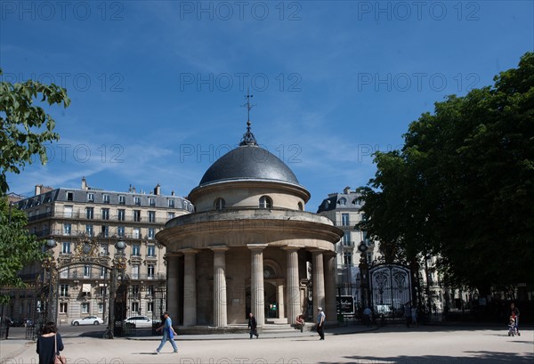 France, Région Ile de France, Paris 8e arrondissement, Parc Monceau, pavillons d'octroi de Ledoux,