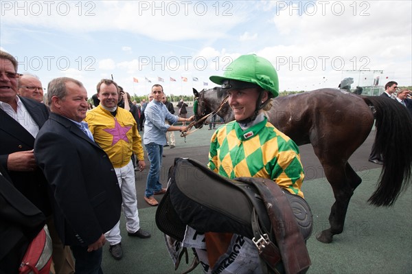 France, Région Ile de France, Val de Marne, hippodrome de Vincennes, Prix du Président de la République, Camille Levesque, trot monté,