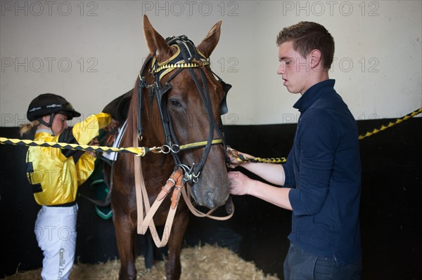 France, Région Ile de France, Val de Marne, hippodrome de Vincennes, Prix du Président de la République, Camille Levesque, trot monté,