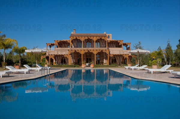 Afrique du nord, Maroc, Marrakech, Zaraba, Villa Hana, maison d'hôtes,