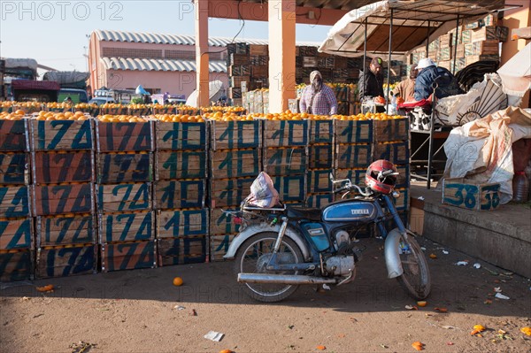 Afrique du nord, Maroc, Marrakech, souk, marché de gros, alimentaire,