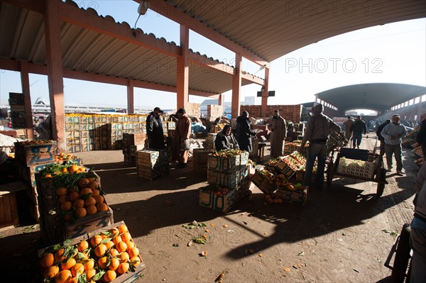 Afrique du nord, Maroc, Marrakech, souk, marché de gros, alimentaire,