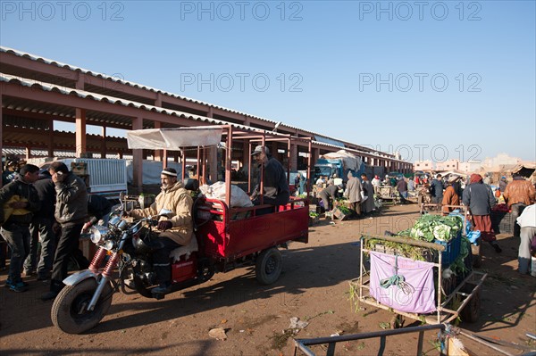 Afrique du nord, Maroc, Marrakech, souk, marché de gros, alimentaire,