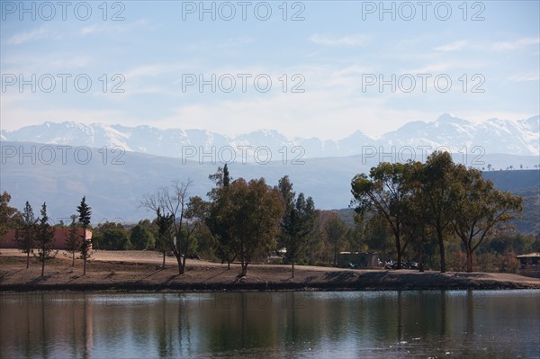 Marrakech,  pied du Haut Atlas