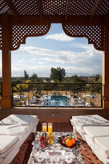 Afrique du nord, Maroc, Marrakech, Zaraba, Villa Hana, maison d'hôtes,