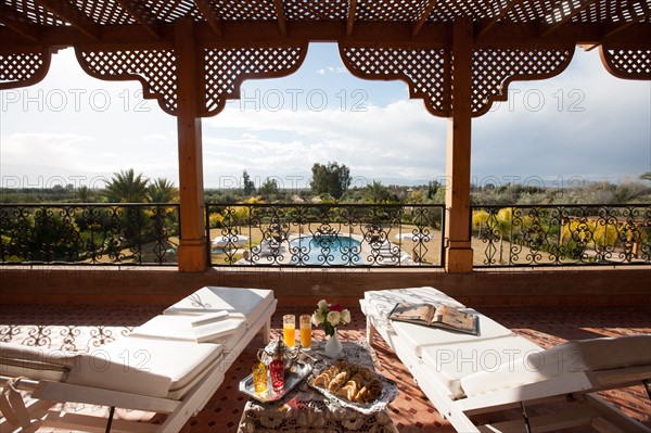 Afrique du nord, Maroc, Marrakech, Zaraba, Villa Hana, maison d'hôtes,