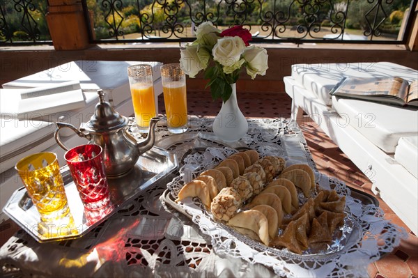 Afrique du nord, Maroc, Marrakech, Zaraba, Villa Hana, maison d'hôtes,