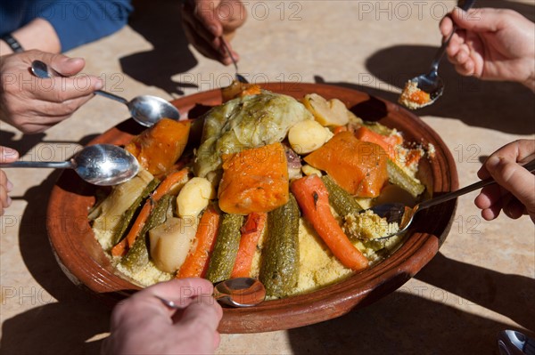 Afrique du nord, Maroc, Marrakech, Zaraba, Villa Hana, maison d'hôtes,