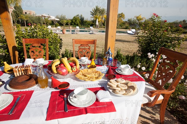 Afrique du nord, Maroc, Marrakech, Zaraba, Villa Hana, maison d'hôtes,