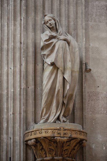 Vierge de Douleur, par Edme Bouchardon