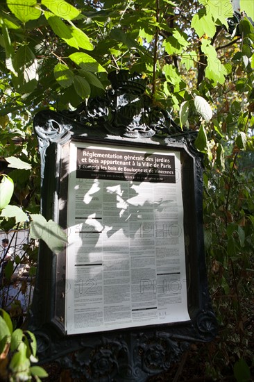 Parc De Belleville, jardin