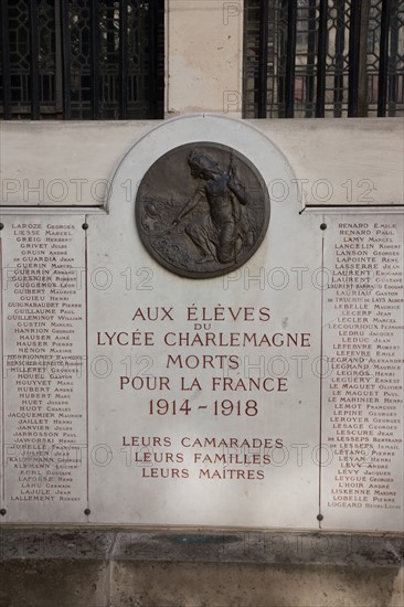 Lycée Charlemagne, Paris