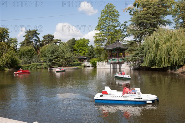 Jardin d'Acclimatation, Lac Dujardin