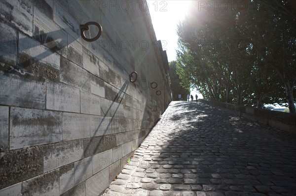 Quai Francois Mitterrand (Quai Des Tuileries) Berges de Seine, Paves