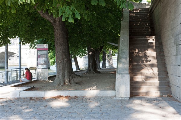 Quai Francois Mitterrand (Quai Des Tuileries) Berges de Seine, Embarcadere Batobus