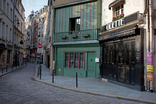 Rue Galande, corner of the rue Saint-Julien-le-Pauvre