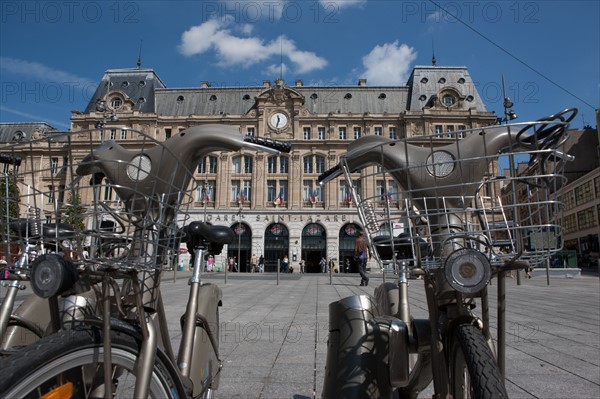 Gare Saint Lazare, Cour Du Havre