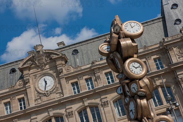 Gare Saint Lazare, Cour Du Havre