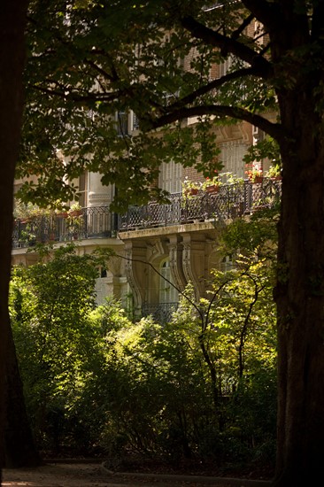 Tour Eiffel, Arriere D'Immeubles de la rue De Suffren