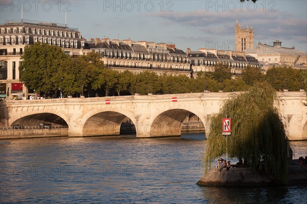 Ile De La Cite,Square Du Vert Galant