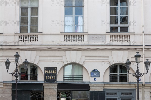 Rue De Beaujolais, Habitation De Colette Au Numero 9