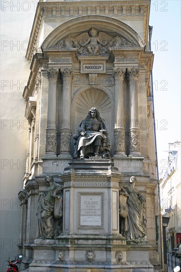 Rue De Richelieu, Statue of Moliere