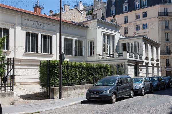 67 rue Boileau, Laboratoire aérodynamique Eiffel