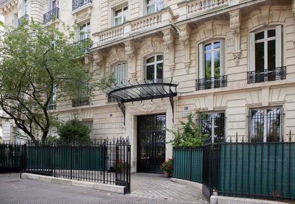 Edith Piaf's last home in Paris