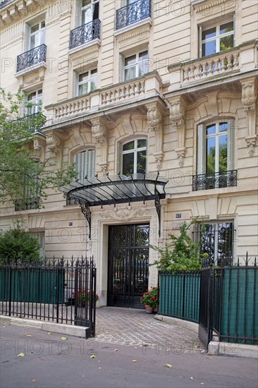 67 boulevard Lannes, Derniere Habitation d'Edith Piaf