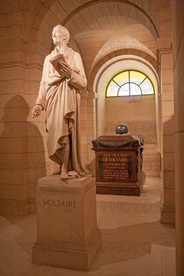 Crypt of the Pantheon in Paris