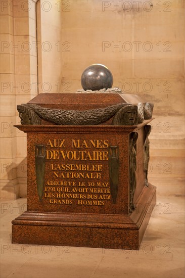 Crypt of the Pantheon in Paris