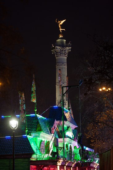 Place De La Bastille, July Column