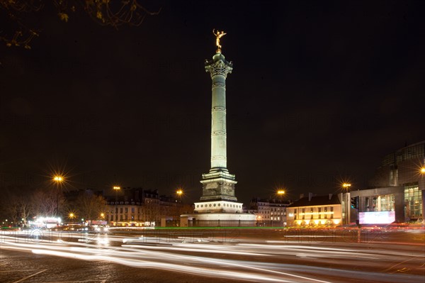 Place De La Bastille, July Column