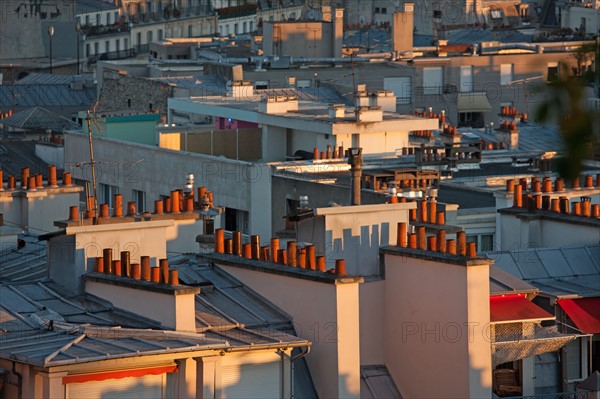 View over Paris roofs