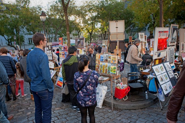 Montmartre, Place Du Tertre