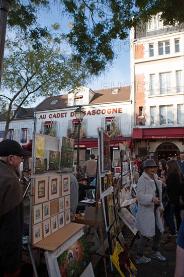 Montmartre, Place Du Tertre