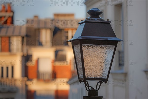 Montmartre,Vue Sur Les Toits Depuis Les hauteurs de la Butte