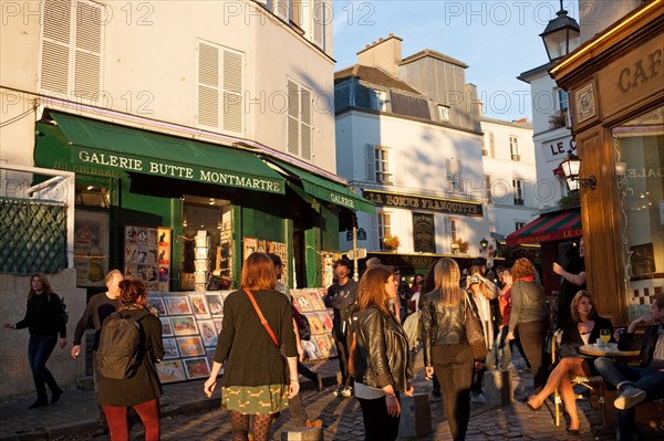 Montmartre, Place Jean Baptiste Clement