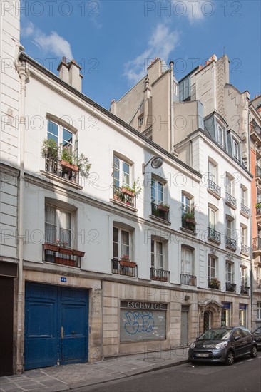 42 rue Meslay, Hector Bianciotti y vécut