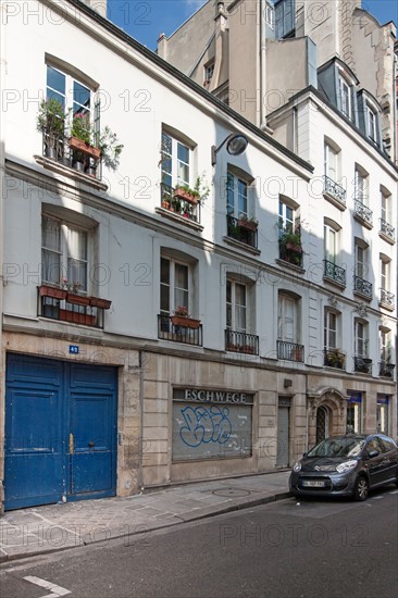 42 rue Meslay, Hector Bianciotti y vécut