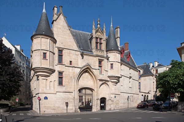 The Marais historic district in Paris