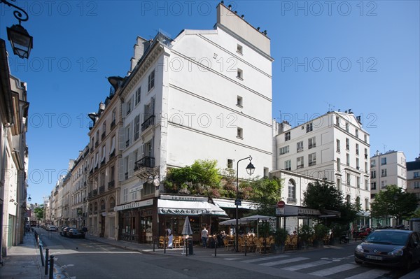 Rue de Seine, Terrasse Du Restaurant La Palette